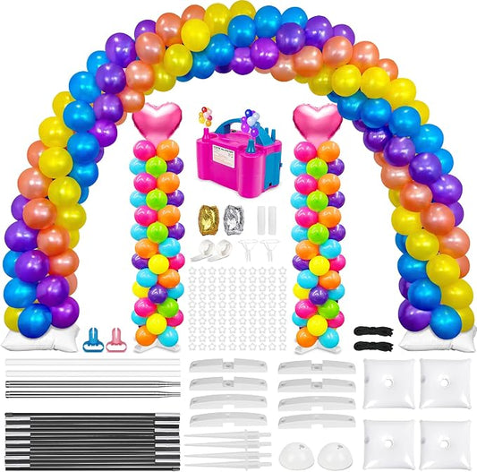 Balloon Arch Kit and Balloon Column Stand and Electric Balloon Pump | by Toosci