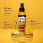Aunt Jackie's Braid + Twist Collection Scratch Free Zone & Scent-Sational – With Witch Hazel, Biotin, and Honey – 4 fl oz (2 Products)