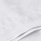 BEDELITE Satin Body Pillow Cover, Super Soft and Cooling Body Pillow Pillowcase for Hair and Skin, Breathable Silky Full Long Pillowcase Cover(20"x54", White)