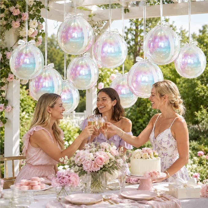 Iridescent Round Foil Balloons - Image 7