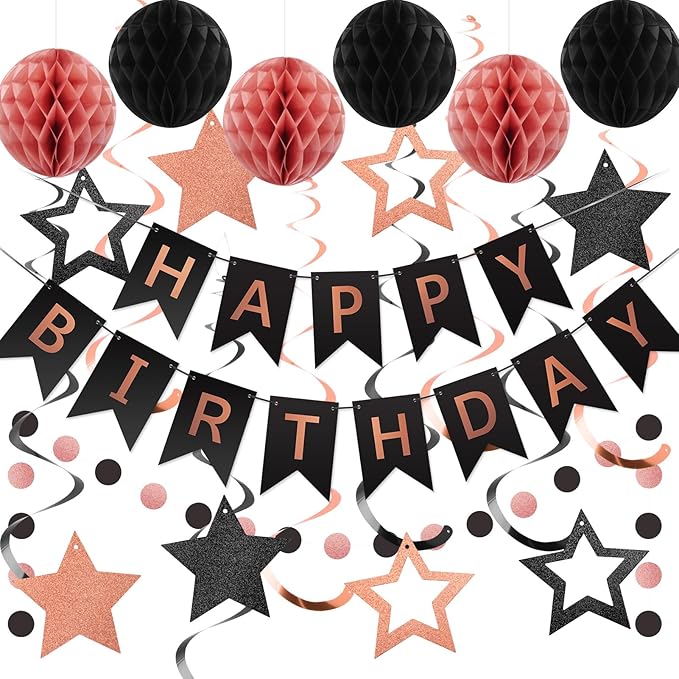 meowtastic Birthday Decorations Happy Birthday Banner by meowtastic%C2%AE%E2%80%94Idealforyourparty