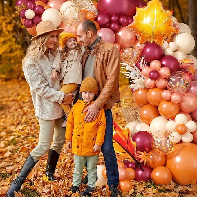 Fall Balloon Garland Arch Kit - Image 4
