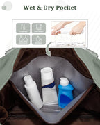 Gym Bag Womens,Travel Duffel Carry on Bag Sport Tote Bag Weekend Overnight Bag
