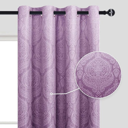 DWCN Ombre Blackout Curtains for Bedroom - Image 2