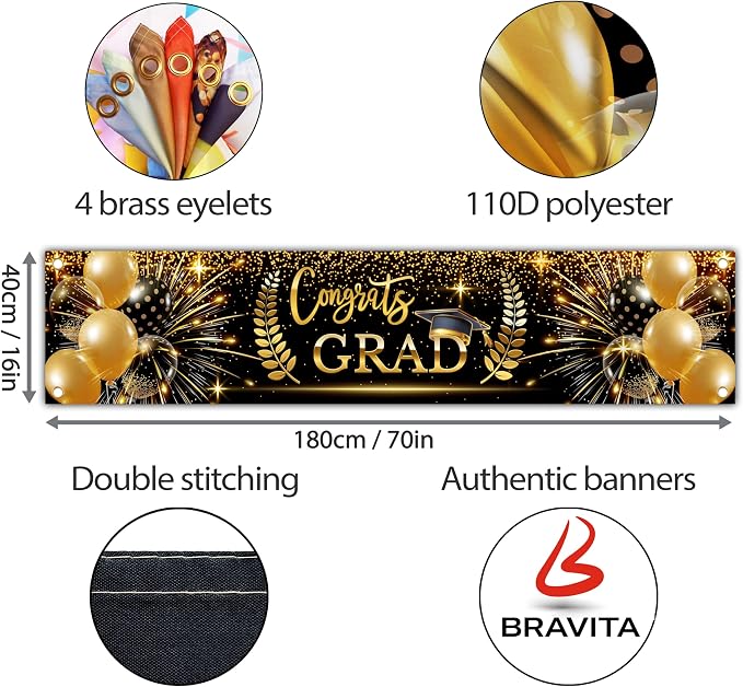 Congrats Grad Banner for Prom - Image 2