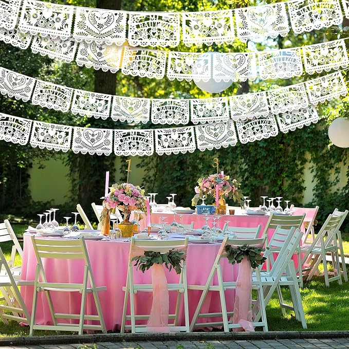 TaoBary 6 Pcs Papel Picado Mexican Wedding Cielito Lindo Party Decor 118 Feet - Image 7