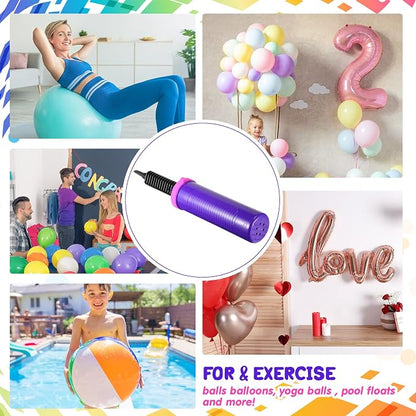 16 Pcs Handheld Balloon Air Pump Inflator Air Pump - Image 7