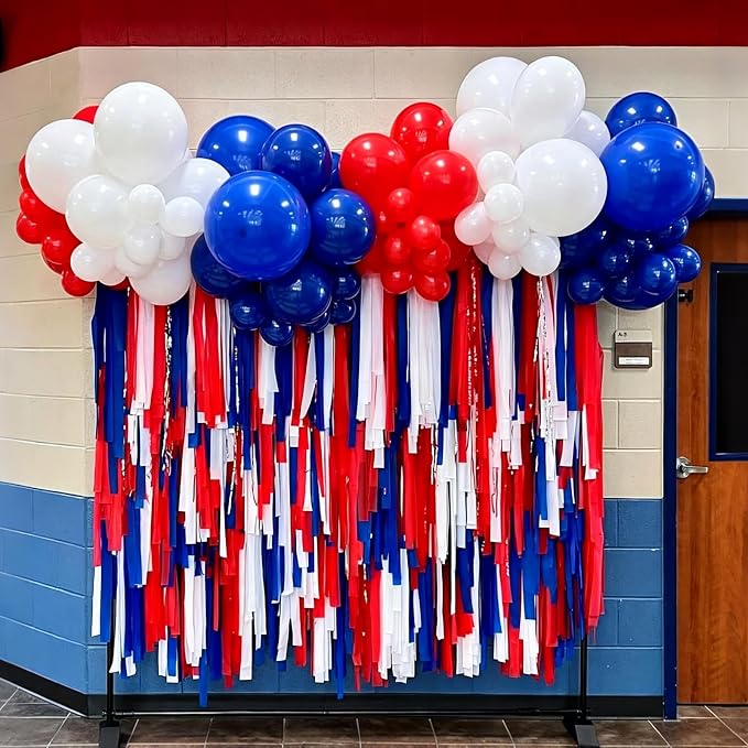 Red White and Blue Balloon Arch Kit - Image 3
