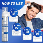 Minoxidil for Men and Women Foam Hair Growth - 5% Minoxidil Foam Hair Regrowth Treatment for Men, Topical Hair Loss Treatments, Extra Strength Thicker & Fuller Hair, 4 x 2.11 oz for 4 Months