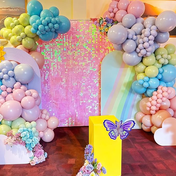 Pastel Balloons, Pastel Color Ice Cream Balloon - Image 4