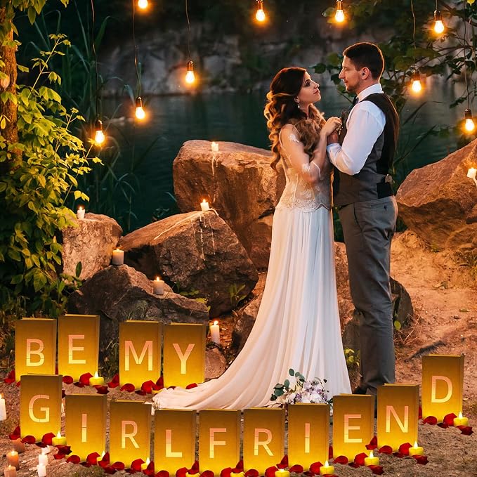 Be My Girlfriend Light Up Letters, Include Light up Letters, - Image 5
