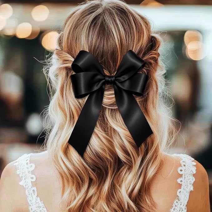 30Yards 1 1/2In Black Satin Ribbon - Image 7