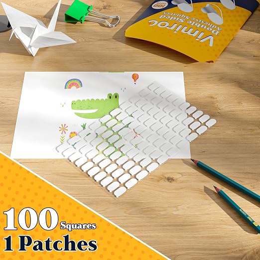 100Pcs Adhesive Glue Stick Dots Double Sided Sticky Tack Removable - Image 7