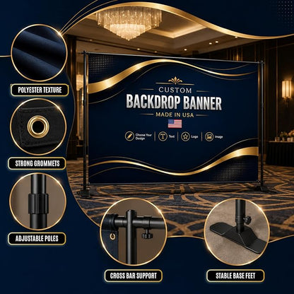 custom backdrop banner stand by BCB custom banner - Image 5