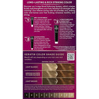 Schwarzkopf Keratin Permanent Hair Dye Cream, 7.5 Caramel Blonde, Professional Quality Color for Up to 100% Gray Coverage, Bond Enforcing System