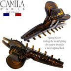Camila Paris CP2623 French Hair Clip for Women, Narrow, Strong Hold Grip Double Teeth Girls Hair Claw Clips Jaw, Fashion Durable Styling Hair Accessories for Women, Made in France