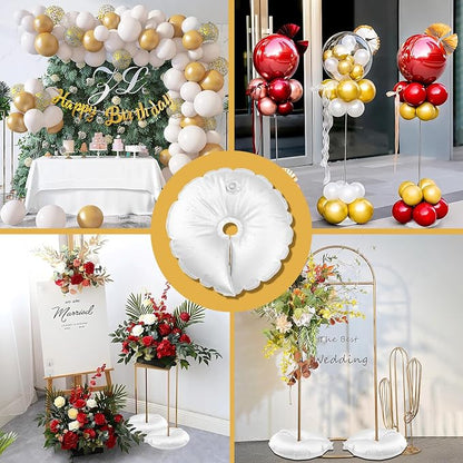 2 Pack Water Weight Bags for Balloon Column Stand And Balloon Arch | Openable - Image 9
