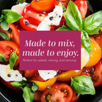 COOK WITH COLOR Mixing Bowls with Lids - 12 Piece Plastic Nesting Bowls Set includes 6 Prep Bowls and 6 Lids, Non Slip Bottom and Embossed Design - Microwave Safe (Rose)