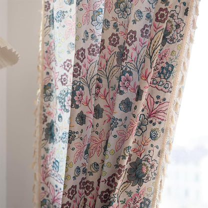 ENJOYBRIDAL Floral 96 Inch Curtains - Image 5