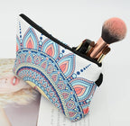 2 Pcs Cosmetic Bag for Women Small Make Up Bag Waterproof Travel Toiletries Pouch with Zipper for Organizing Small Items, Gift Bags for Birthday Christmas(Mandala)