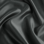 uxcell 2 Pack Silk Satin Pillowcase for Hair and Skin, Cool, Silky, Soft Breathable Pillow Cases Queen Size 20x30 Inch Sateen Pillowcase Black with Envelope Closure