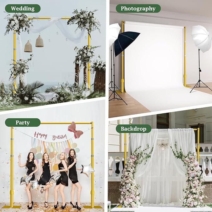 EMART 8.9x10ft Heavy Duty Backdrop Stand Frame - Image 8