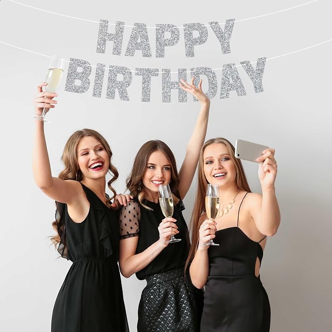 Pre-Strung Happy Birthday Banner - Image 7