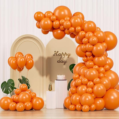 Orange Balloons 145pcs Different Sizes 18 12 10 5 Inch Arch Kit Garland by Unknown