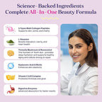 Fuel Multi Collagen Peptides Powder – 20g Hydrolyzed Collagen I, II, III, V & X for Hair, Skin, Nails & Joint Support – Better Absorption – Keto & Gluten Free, Peach Mango, 9.31oz