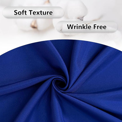 Royal Blue Backdrop Curtains for Parties Blue Curtains Photography Backdrop - Image 7