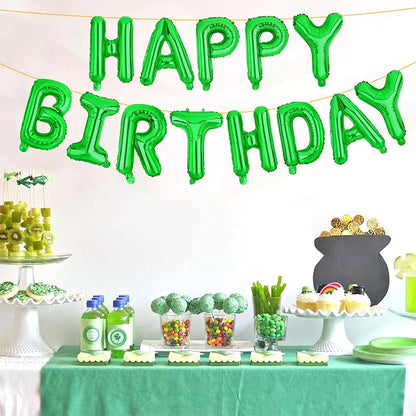 LIOZEOKUN Happy Birthday Balloon Letters 16 inch Mylar Foil Birthday Balloons - Image 6