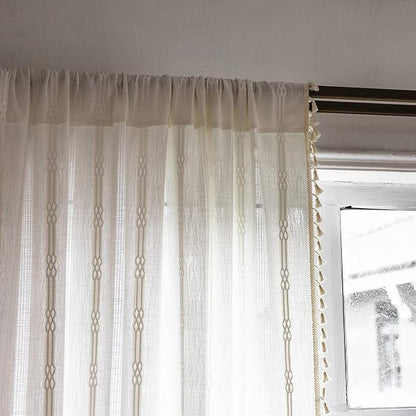 Sutuo Home Boho Curtains 96 Inches Long - Image 4