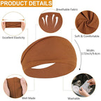 Wide Hairbands for Women Non Slip Workout Yoga Head Bands for Yoga Soft Sweat Headbands for Women's Hair Womens Solid Head Bands Hair Accessories
