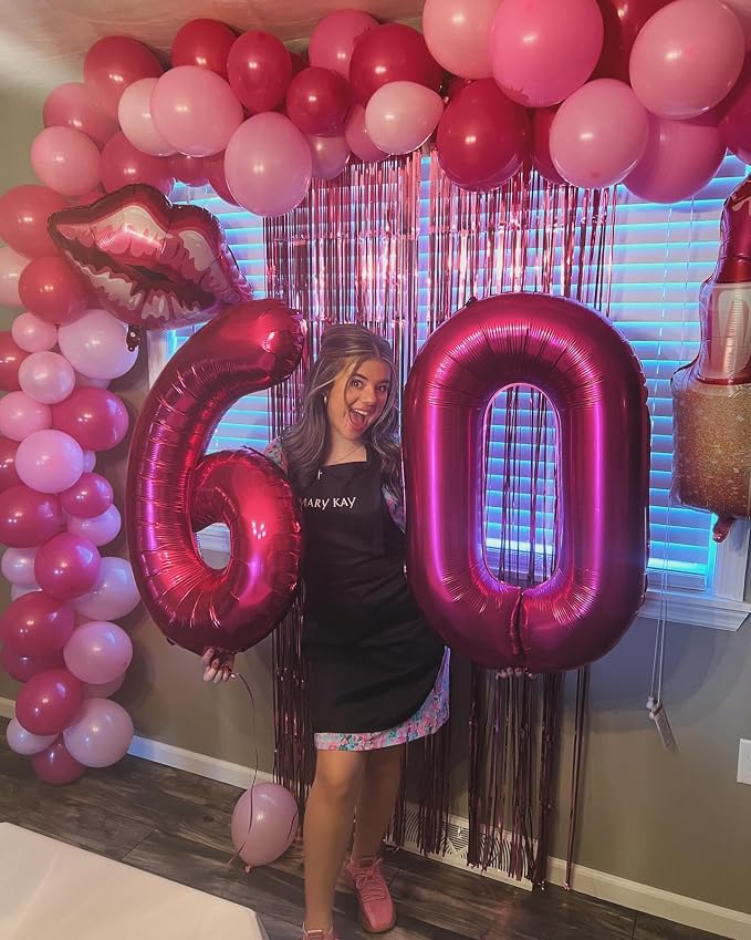 Hot Pink 10 Balloon - Image 3