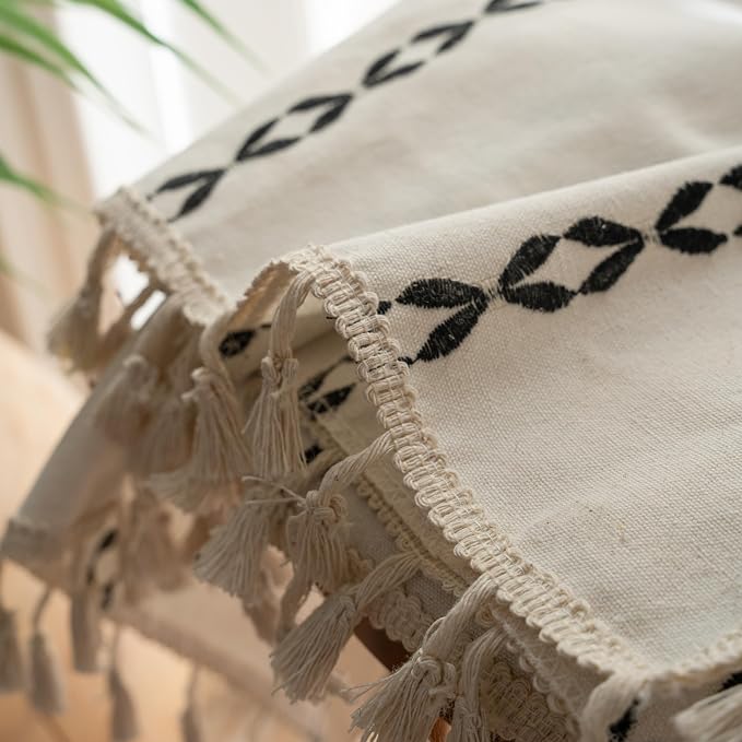 Sutuo Home Boho Curtains 108 Inches Long, Bohemian Drape - Image 7