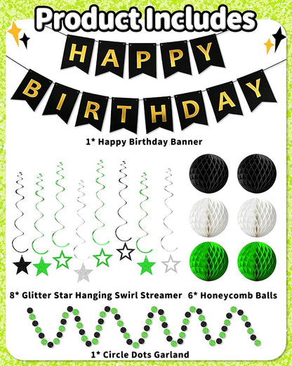 Happy Birthday Decorations, Party Decorations Banners - Image 2