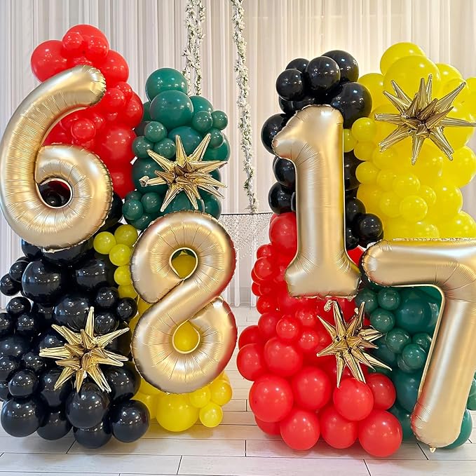 110pcs Red Balloons 12 Inch Latex Balloon - Image 5