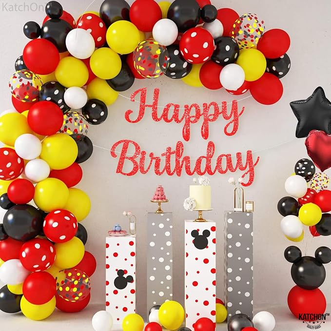KatchOn Happy Birthday Banner For Birthday Decorations -10 Feet Pre Strung | - Image 5