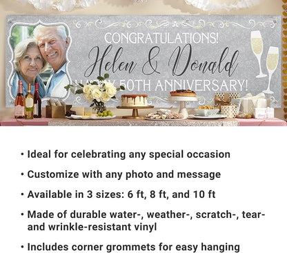 Let's Make Memories Personalized Photo Banner - Image 3