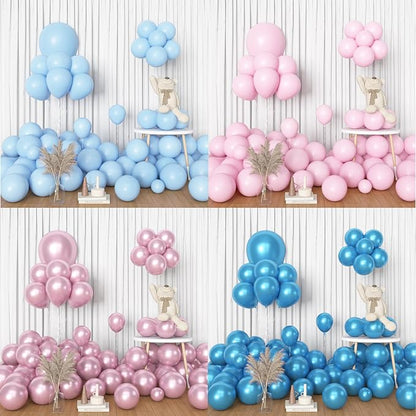 Amandir 153pcs Pink Blue Balloon Garland Arch Kit Different Sizes | 18 12 10 5 - Image 6