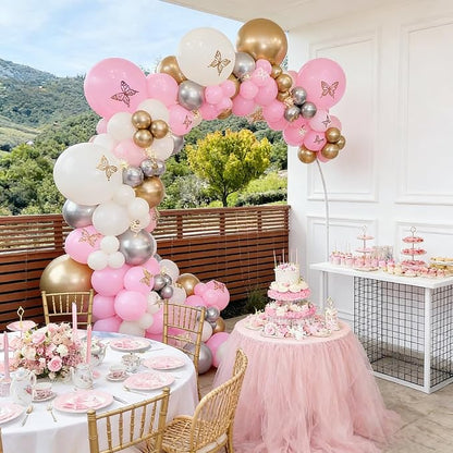 50pcs 12 Inch Pastel Pink Latex Balloons | Light Pink Balloons - Image 6