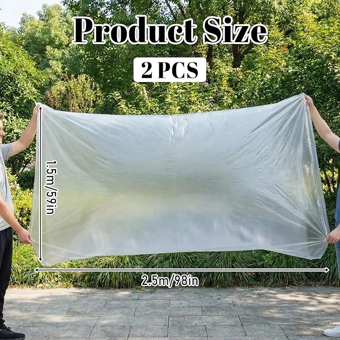 Jxiwfvl 2Pcs Balloon Bags for Transport 98.4 X 59 Inch Extra Large Balloon - Image 2
