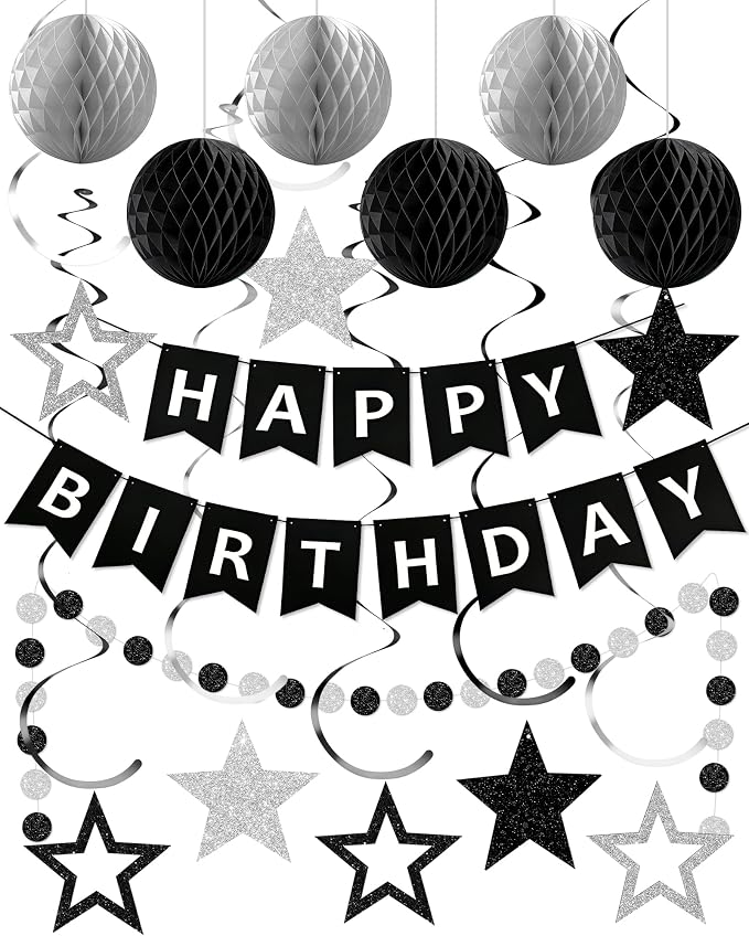 Happy Birthday Decorations, Party Decorations Banners by Unknown
