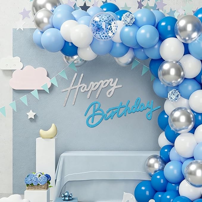 TONIFUL Happy Birthday Sign for Backdrop by TONIFUL