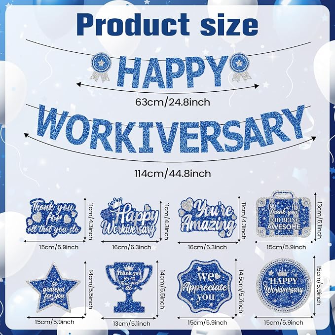 Happy Work Anniversary Party Decorations - Image 3
