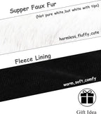 sy soul young Faux Fur Headband with Elastic for Women's Winter Earwarmer Earmuff