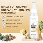 Hair Growth Spray, Natural Hair Growth Serum for Women With Rosemary Oil and Biotin Hair Oils, Prevent Hair Thinning & Anti-Hair Loss Treatment for Women & Men, Non-Greasy, 60ml Bottle