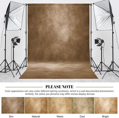 Abstract Photography Backdrop for Photoshoot 6x8ft, Dark Brown, No Stand | - Image 7