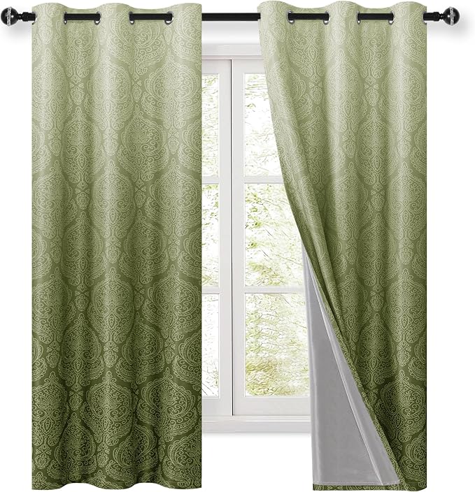 DWCN 100% Blackout Curtains for Bedroom - Image 9