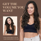 GOO GOO Clip in Hair Extensions Real Human Hair, Remy Human Hair Extensions Clip ins for Women, Natural Human Hair, 12inch 85g 7Pcs, 2A Light Brown